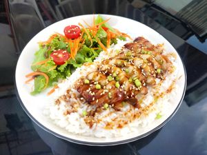 Teriyaki at Kingliew Vegetarian in Phuket