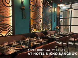 Apple Hospitality Co.,Ltd.
At Hotel Nikko Bangkok  at Tandoori Junction Halal Indian Restaurant in Bangkok