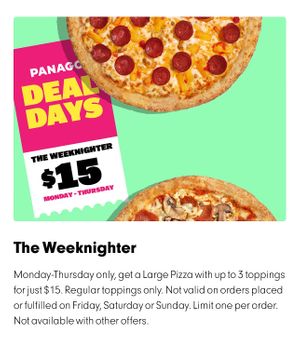  at Panago Pizza in Waterloo