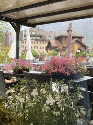 Gorgeous setting!  at Ritter in Kandersteg