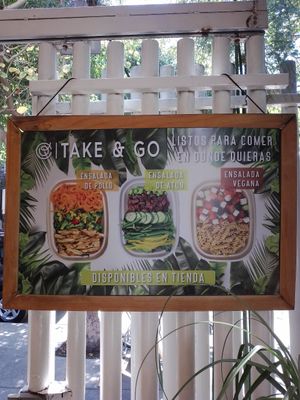 Take & Go at OC Market in Mexico City
