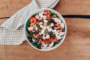 Happy Hippy Salad at Gartnerei - Stockerstrasse in Zurich