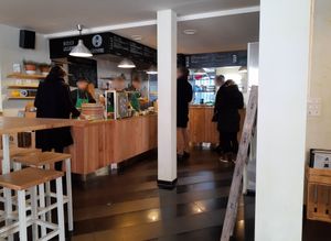 Order station at Gartnerei - Stockerstrasse in Zurich