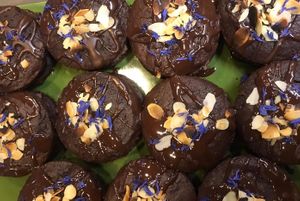 vegan cupcakes at Garuda in Riga