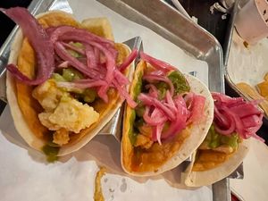 Flight of the sexy vegan  at Agave & Rye in Louisville