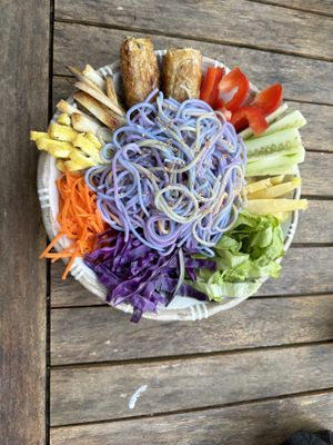 Noodles  at Tree Vegan Kitchen in Sapa