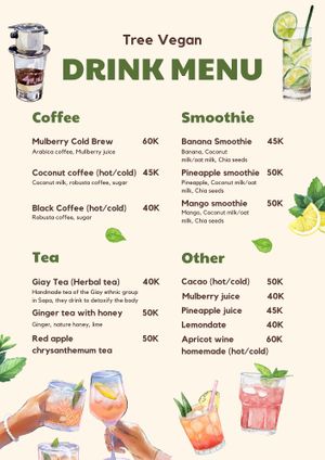  at Tree Vegan Kitchen in Sapa