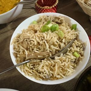 Mushroom rice #Veganuary at Bukharaa - Street Zaika in Stockport