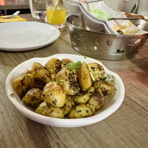 Aloo Kurkure - ask for vegan  #Veganuary at Bukharaa - Street Zaika in Stockport