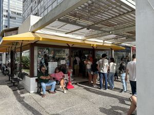 frente del local  at Gelateria Arlecchino in Punta Del Este