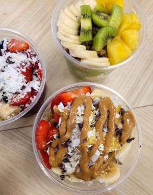 Açai bowls  at HEAL in Milton