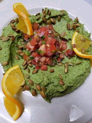 guac-kale-mole at Gathering Cafe in Summerville