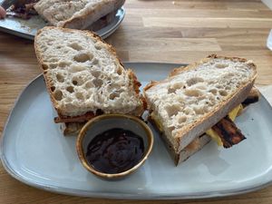   at Heavenly Vegan Coffi in Barry