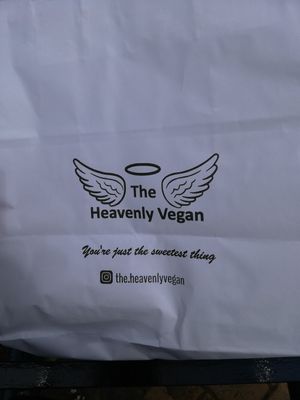 Bag at Heavenly Vegan Coffi in Barry