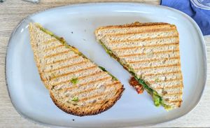 Hipster Toasty at Heavenly Vegan Coffi in Barry