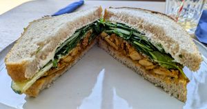 The Queenie at Heavenly Vegan Coffi in Barry