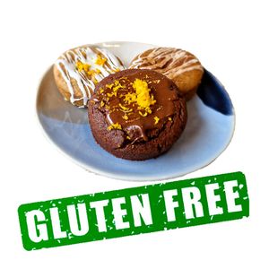 Elevate your snacking experience with our Gluten Free Luxury Cookies! Crafted with only the best vegan products, these cookies are a decadent delight for anyone avoiding gluten.  at Heavenly Vegan Coffi in Barry