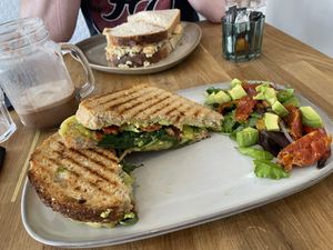   at Heavenly Vegan Coffi in Barry