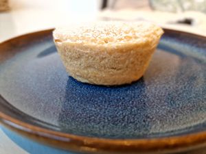 Treat yourself to a slice of heaven with our delectable plant-based Mince Pie! Bursting with festive flavors, this pie is a must-have for any Christmas celebration. at Heavenly Vegan Coffi in Barry