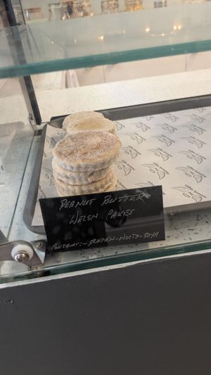 Welsh cakes pb at Heavenly Vegan Coffi in Barry