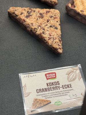 vegan  at Reformhaus Bacher in Essen