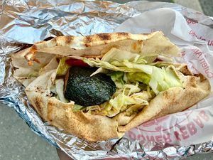 Makkali wrap at Falafelwerk (Mawal) in Berlin