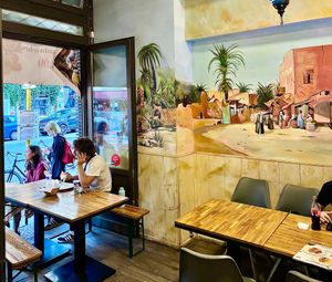 Interior  at Falafelwerk (Mawal) in Berlin