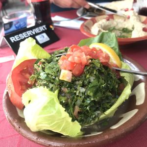 Tabouleh at Libanon Restaurant in Dusseldorf