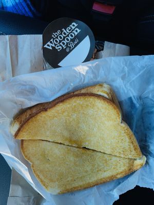 Hot Vegan Panini  at Bert's Market in Folly Beach