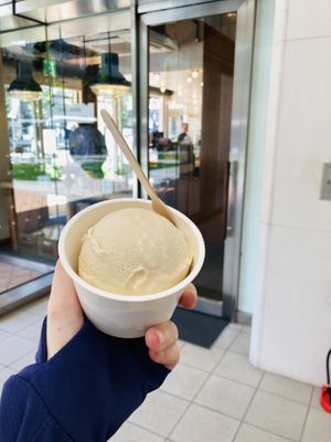 My soy almond ice creamm  at Down to Plant - Roppongi Hills   in Tokyo