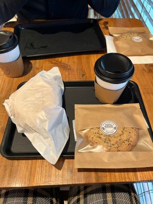 Panini, Cooke and coffee at Down to Plant - Roppongi Hills   in Tokyo