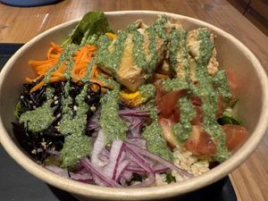 Tofu Bowl    at Down to Plant - Roppongi Hills   in Tokyo