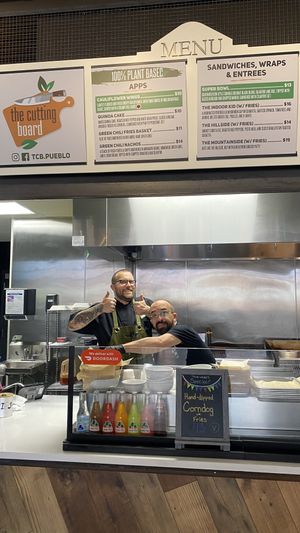 Helpful chefs  at The Cutting Board in Pueblo
