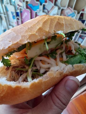 Best vegan bánh mi in the city at Tuy Duyên in Ho Chi Minh City