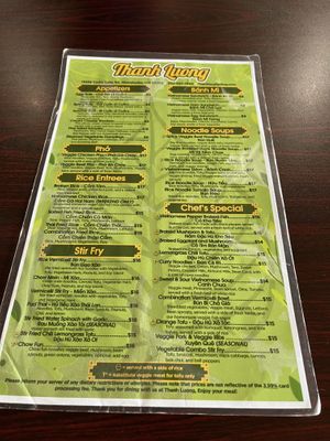 Variety of dishes to choose fromm  at Thanh Luong Vegetarian in Minnetonka
