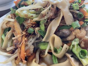 Veggie Chow Fun  at Thanh Luong Vegetarian in Minnetonka