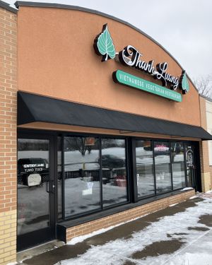 Exterior February 2025 at Thanh Luong Vegetarian in Minnetonka