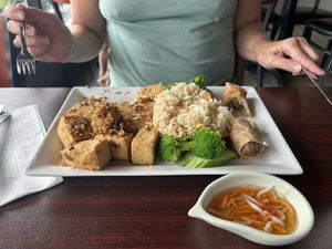 Lunch special   at Thanh Luong Vegetarian in Minnetonka