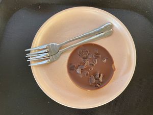 Chocolate cake  at Museumcafé Centraal in Utrecht