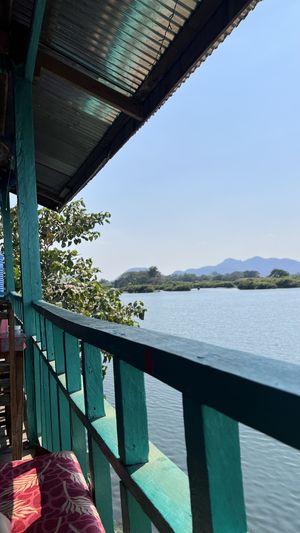 Vibe  at Hathim Indian Food - Sunset View in Don Det