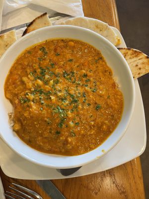 Delicious dal!!  at The Refectory Cafe in Durham