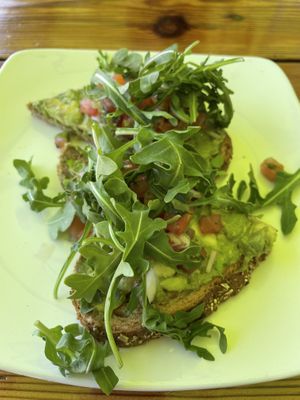 Vegan avocado toast - very good  at The Refectory Cafe in Durham
