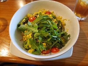 Tofu Scramble at The Refectory Cafe in Durham