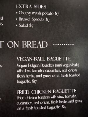 Menu 2  at Saccharomyces Beer Cafe in South Brisbane