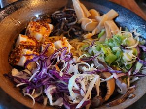 Brothless ramen at Umamido - Vooruit in Ghent