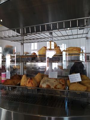 Salgados at Semente de Girassol in Curitiba