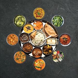 Vegan combo meal at Labas India - Maybe closed in Vilnius