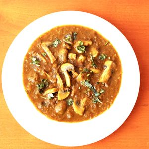 Mushroom stew at Labas India - Maybe closed in Vilnius