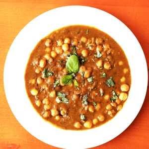 Chana Masala - Chickpeas Stew at Labas India - Maybe closed in Vilnius