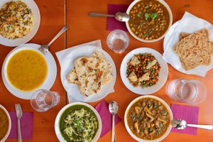 Vegan Variety at Labas India - Maybe closed in Vilnius